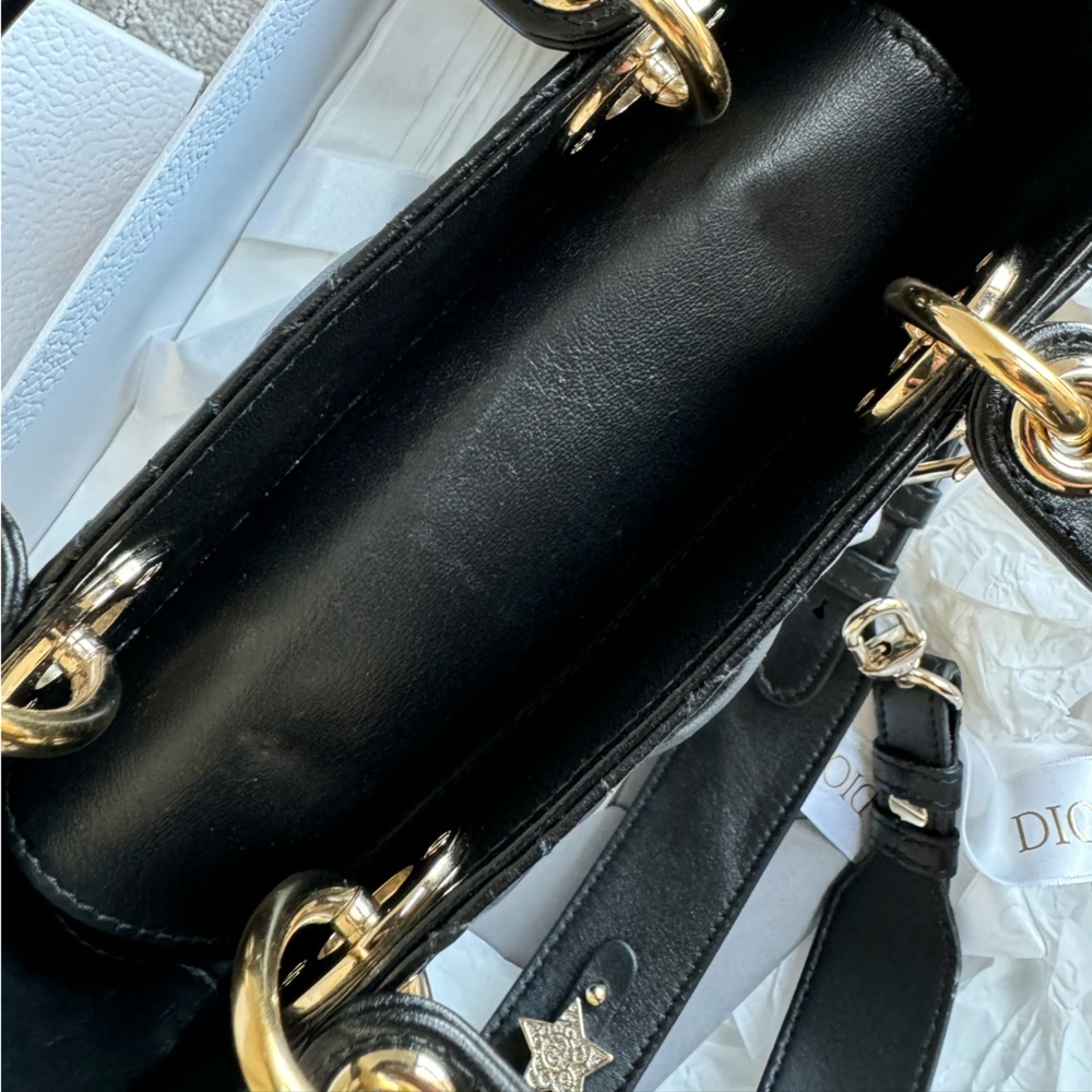 Used Lady Dior Small Black - Picture 7 of 14